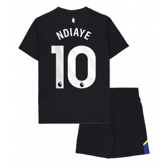 Billige Fotballdrakt Everton Iliman Ndiaye #10 Replika Tredjedraktsett Barn 2025-26 Kortermet (med bukser)